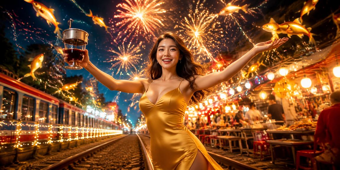 Khung cảnh câu cá và thưởng thức cà phê tại Hà Nội