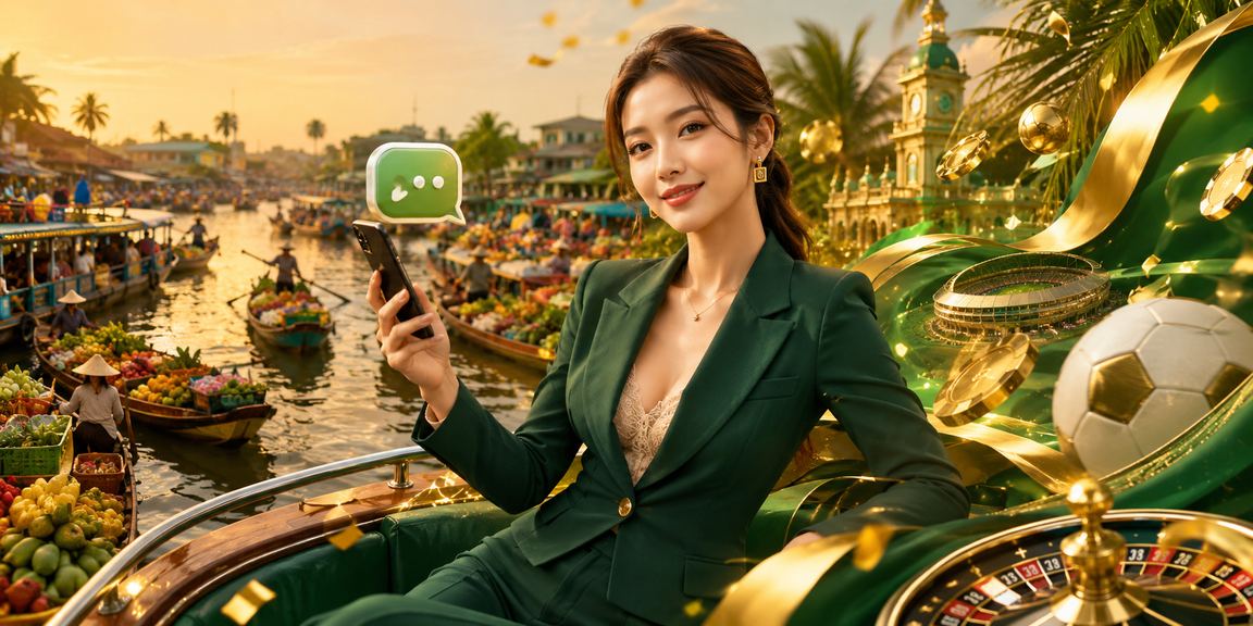 Thanh toán di động tại lễ hội Mekong sôi động